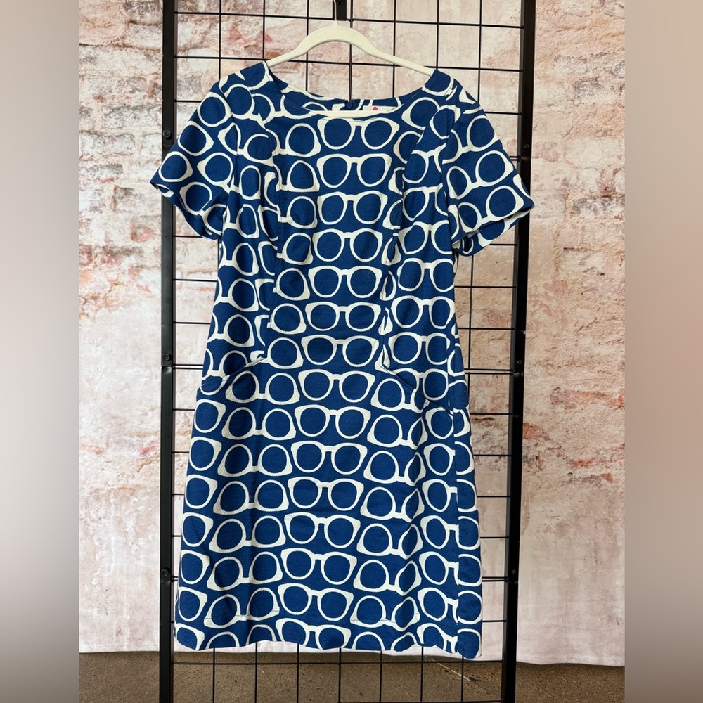 BODEN Mod Angela Glasses Pocket Dress